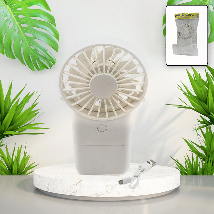 Portable Handheld Electric Fan for Personal Use With 3 Modes (1 Pc, USB)