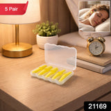 Reusable foam earplugs
