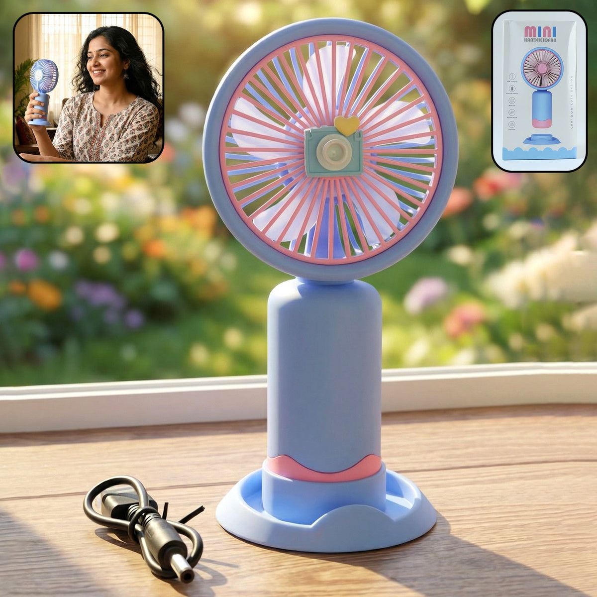 Mini Handheld Fan