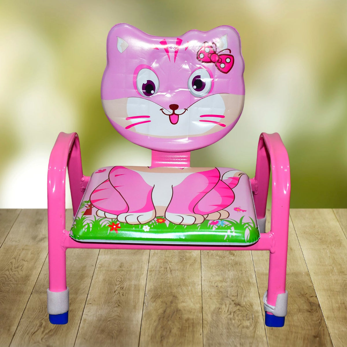 Cartoon Baby Chair Steel Cushion & Comfortable Baby Chair High Quality Chair (1 Pc)