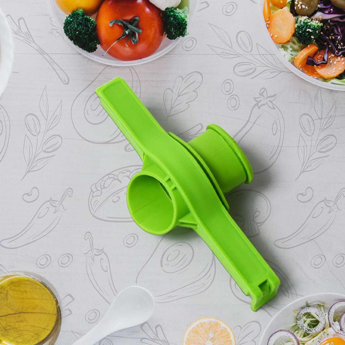 Food Storage Sealing Clip Solid Color Seal Pour Bag Clip Snack Bag  (1 Pc)