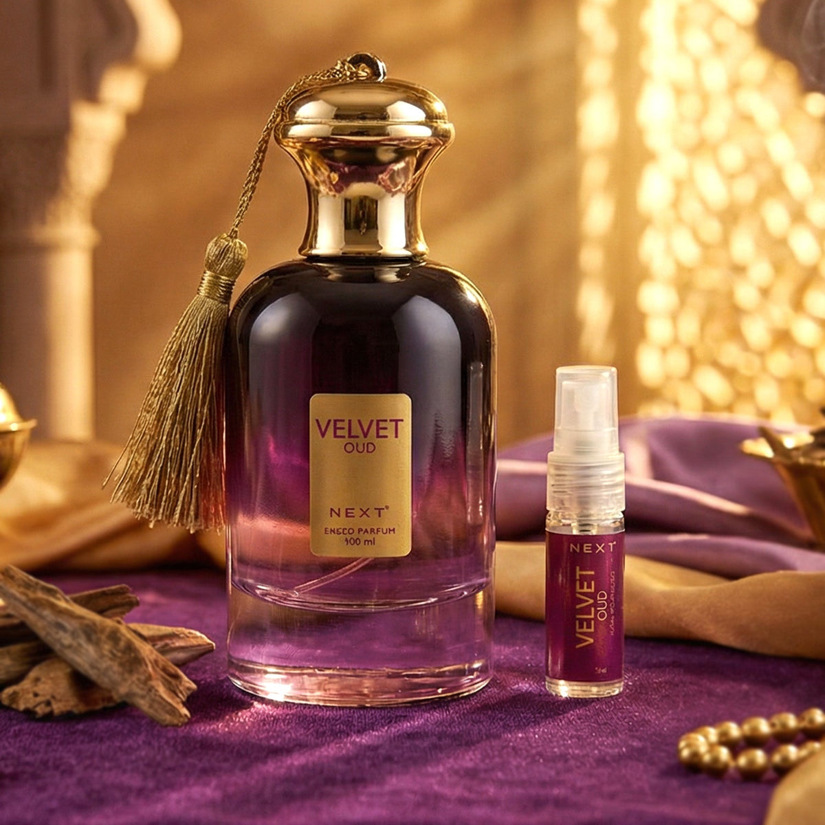 Next premium Velvet Oud eau de perfume 100 ml bottle