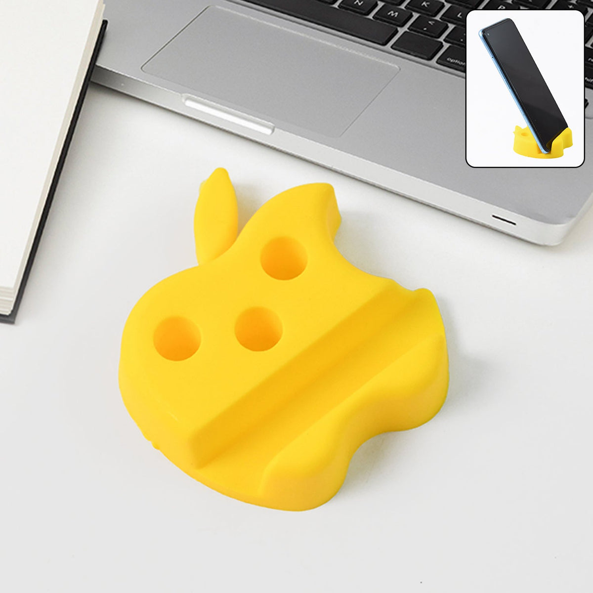 Apple Stand with Pen Holder