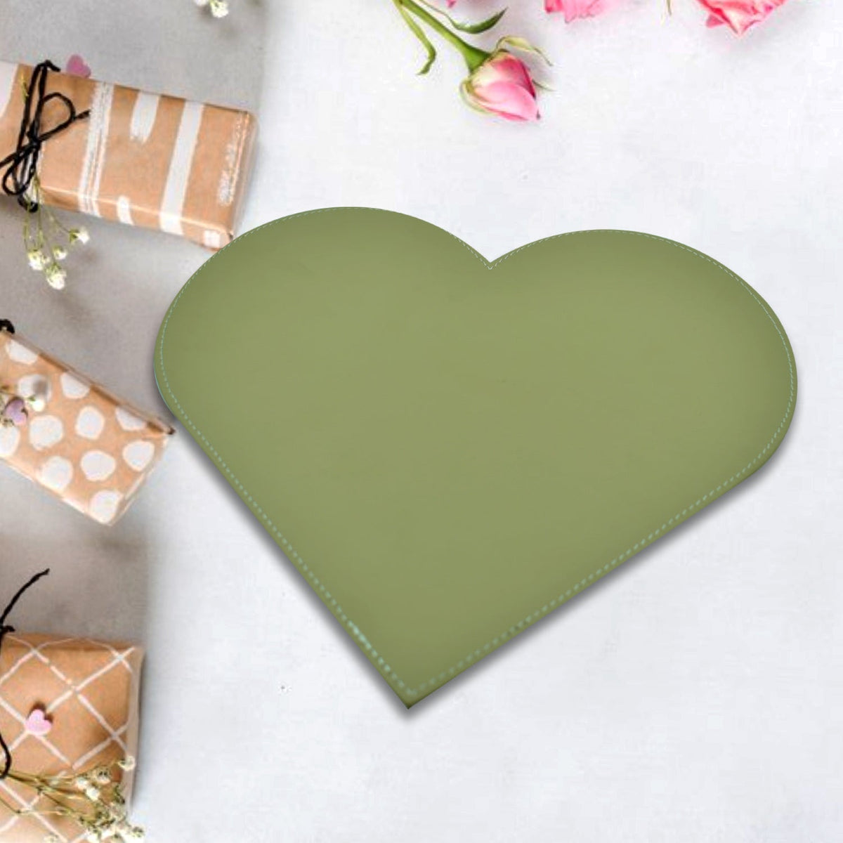 Heart Shape Board for Art – Crafting and Painting Blank Surface for DIY Projects (1 Pc)