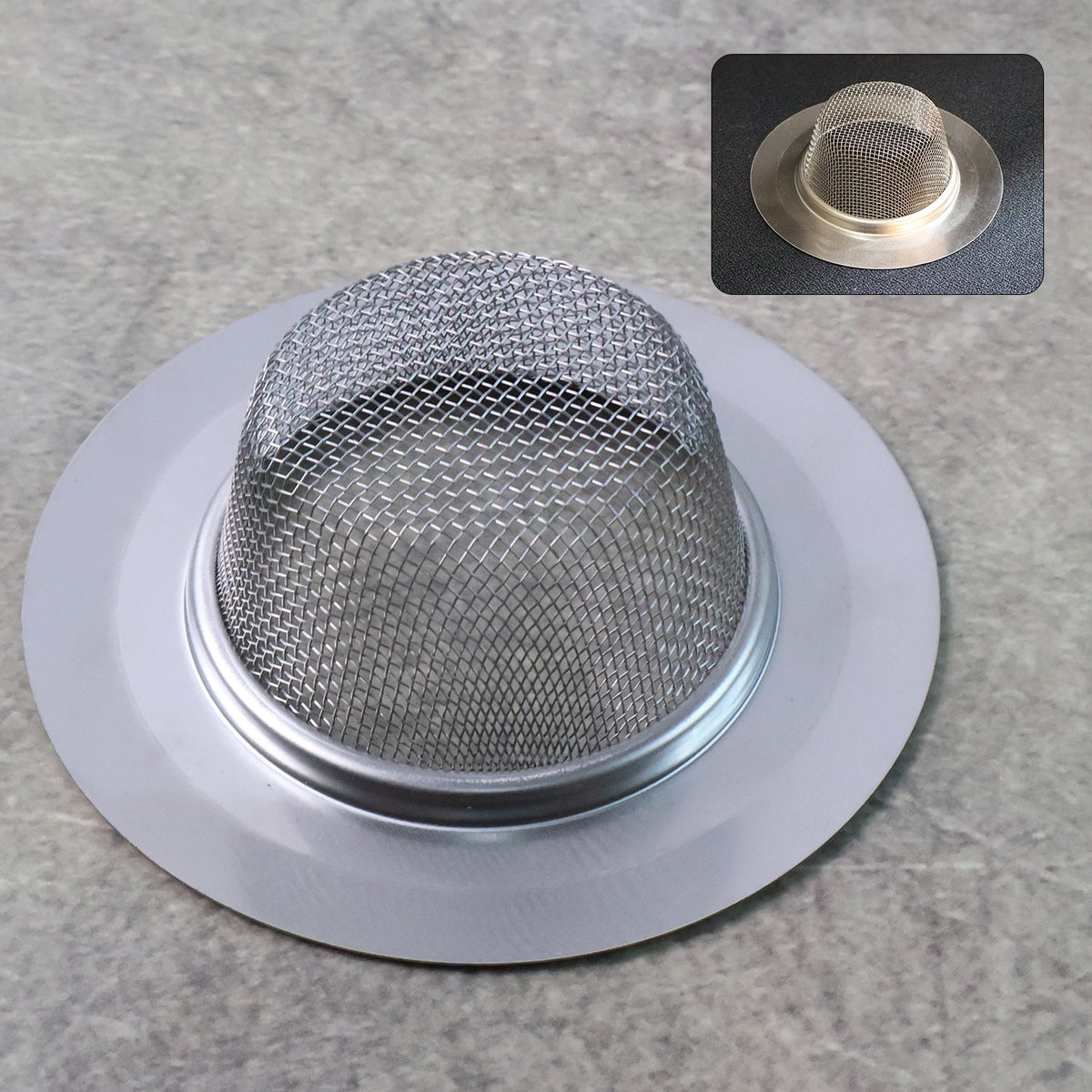 Hair Catcher and Sink Strainer - (1 Pc)