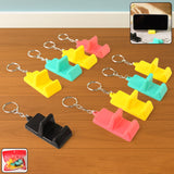 2 in 1 Keychain with Mobile Holder 