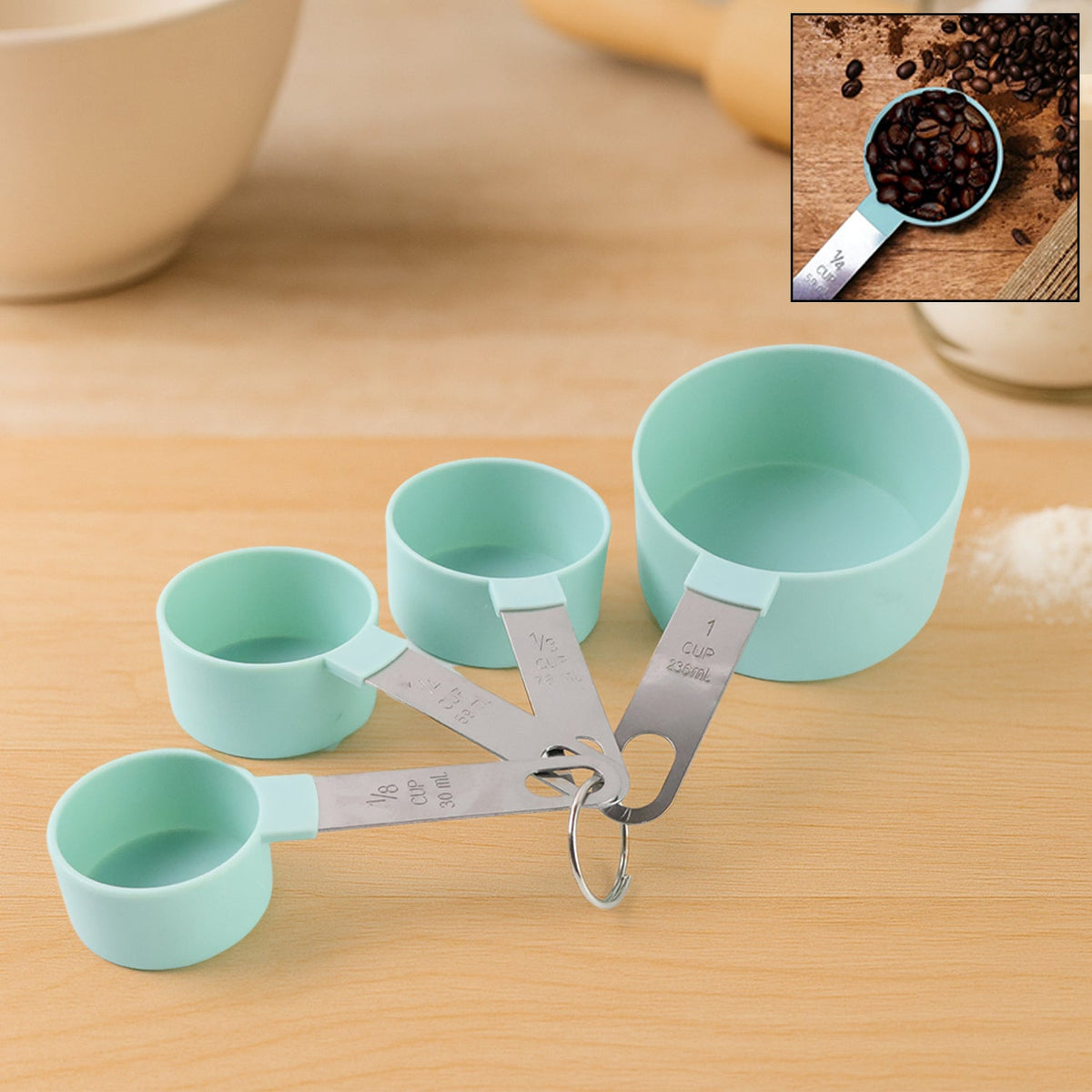 4-Piece Measuring Cup Set