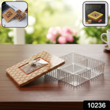 Plastic Multipurpose Dry Fruit Chocolates Mouth Box (1 Pc)