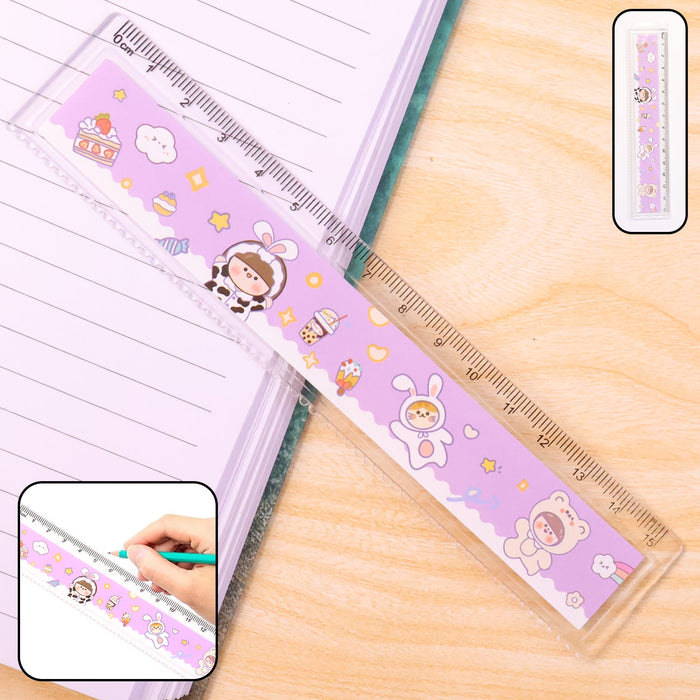 Cute cartoon plastic kids’ ruler