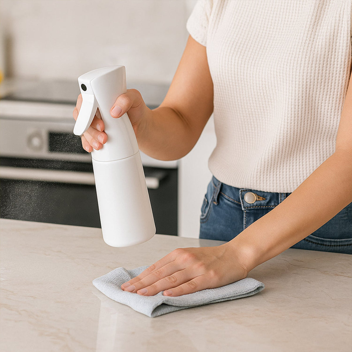 Multipurpose Plastic Mist Spray Bottle (250 ML / Mix Color / 1 Pc)