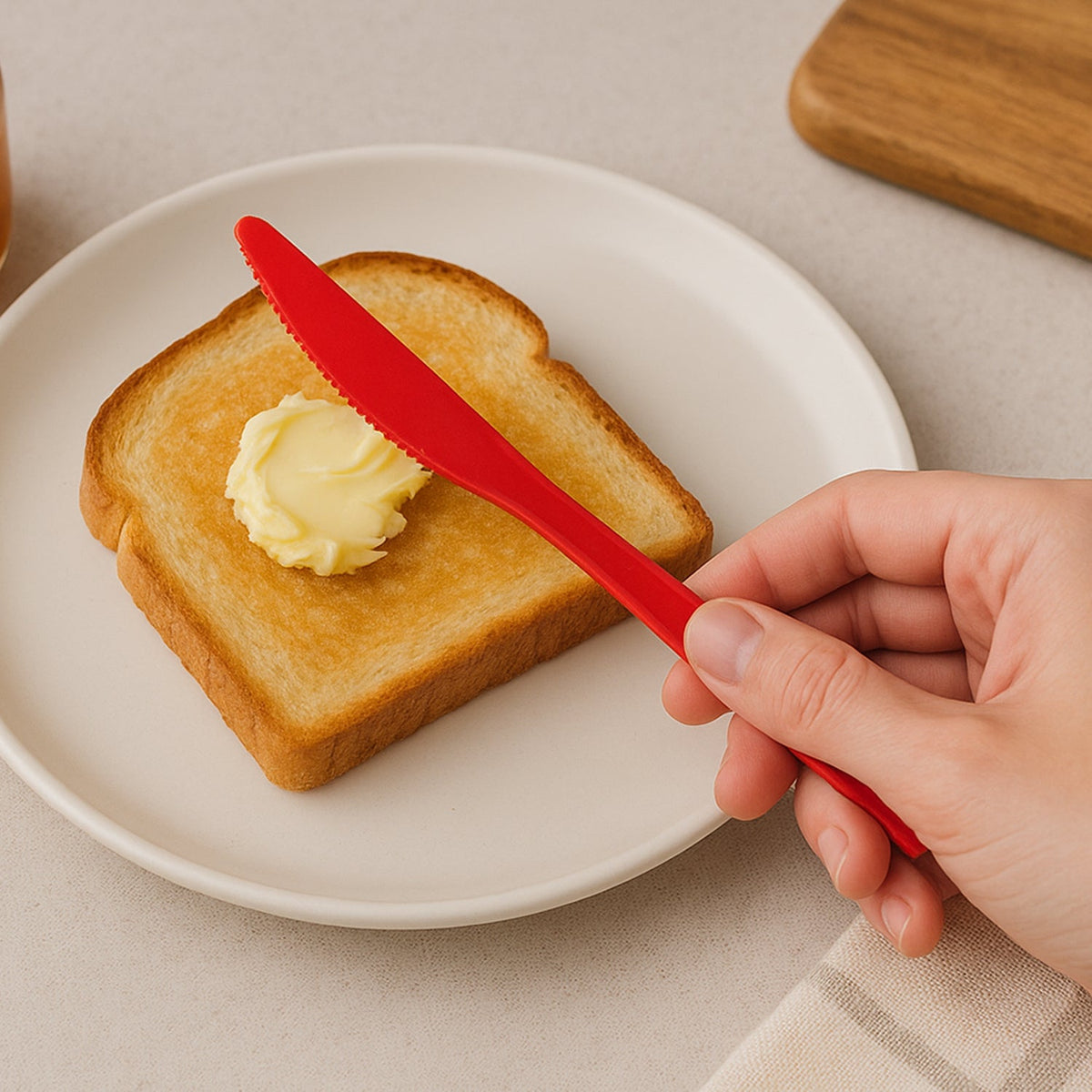 Reusable Lightweight Food-Grade Knives (10 Pc)