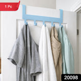 Wall mount coat and bag hanger