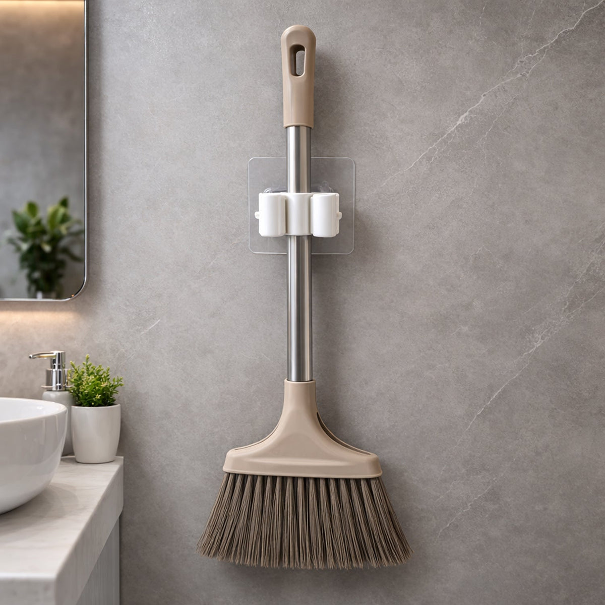 mop broom holder clip for wall storage