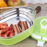 Lunch Box 900/1800ml Stainless Steel Kitchen Insulated Thermal Lunch Box