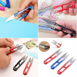 Small sewing thread trimming scissors