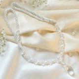 Premium crystal pearl curtain accessory