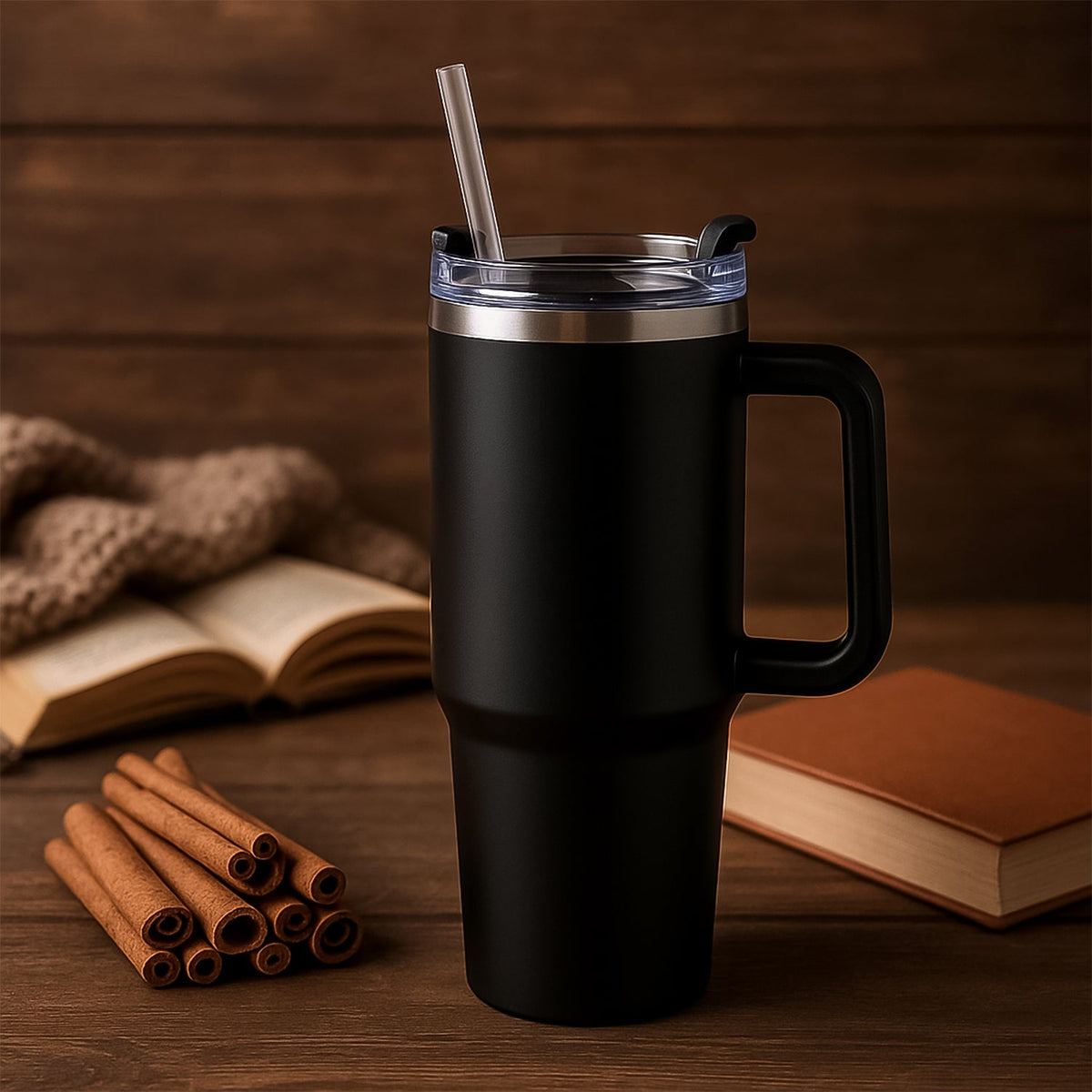 Premium 1200 ML Stainless Steel Vacuum Insulated Travel Mug Tumbler  (1200ML / 1 Pc)