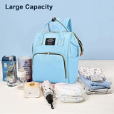 Multifunction Diaper Bag for Baby Care Travel Backpack Large Capacity (1 Pc)