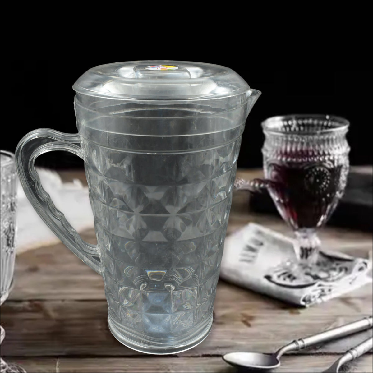 Mocktail Pet Jug Plastic Jug With lid