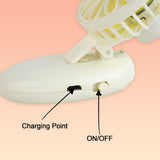 Mini USB Handheld Fan – Portable Rechargeable Mini Fan for Home & Travel