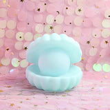 Pearl Shell Night Lamp Decorate Desk Lights Nursery Toy Lamp (Small Battery Operated)