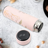 Printed Smart Vacuum Insulated Water Bottle (1 Pc / 500 ML Approx / Multicolor)