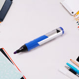 Premium Permanent Blue Marker Pen Set (6 Pcs Set)