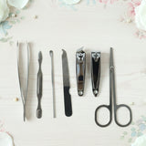 7 in 1 Stainless Steel Manicure Pedicure Grooming Kit
