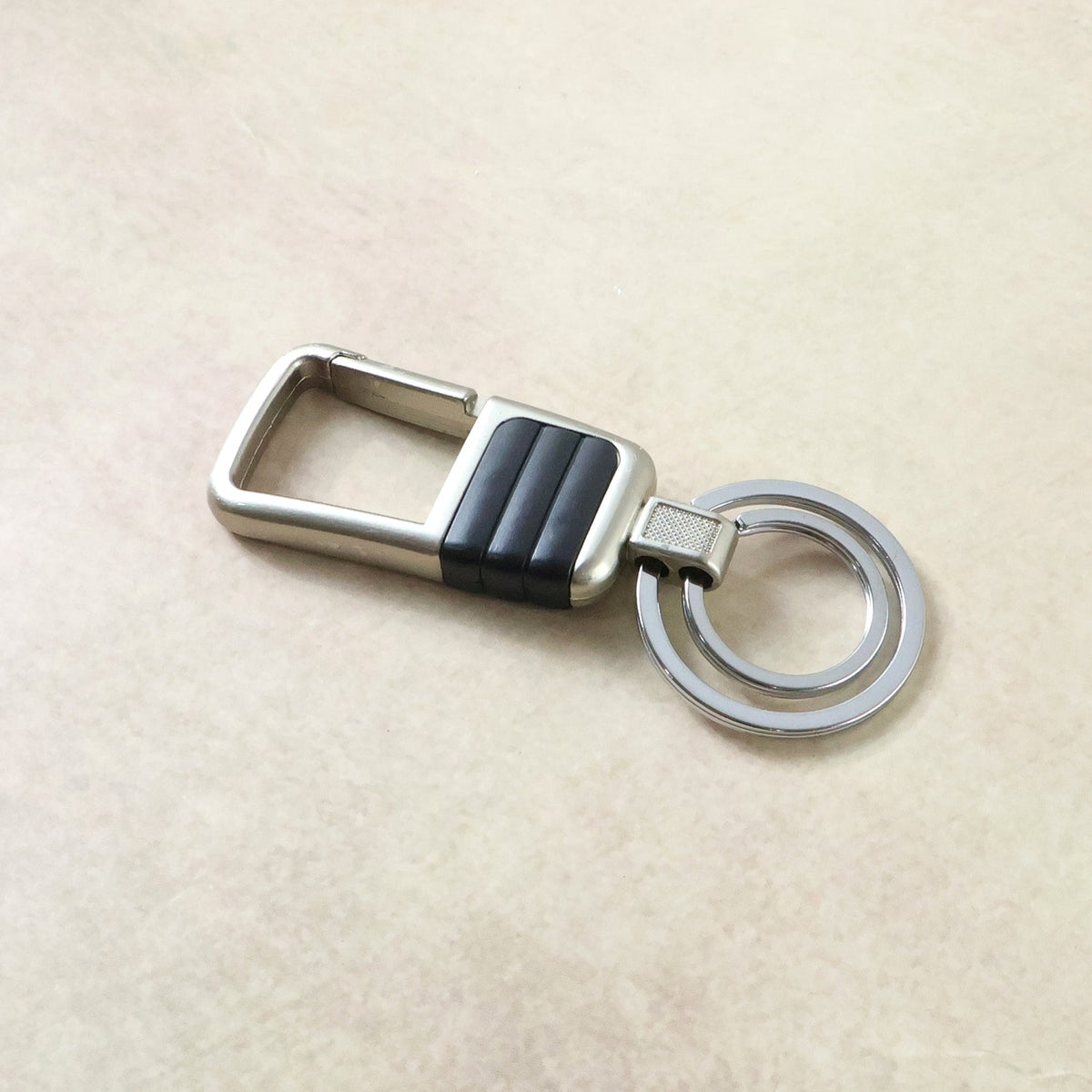 stylish metal keychain holder