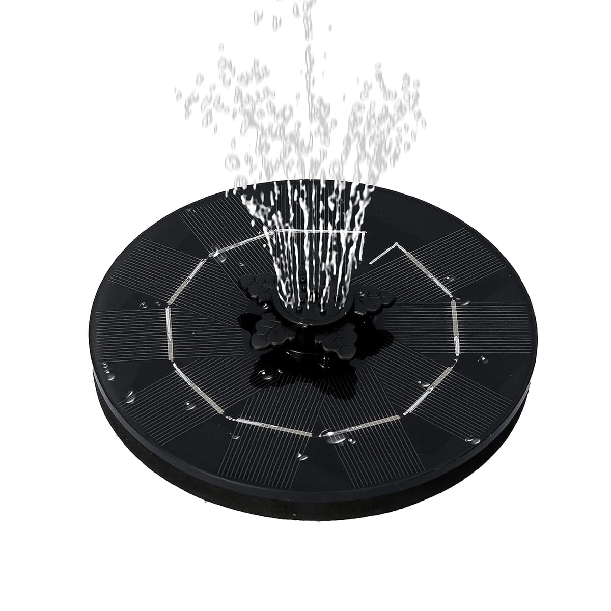 Solar-Powered Floating Water Fountain Pump Kit