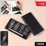 Aluminium 24 in 1 Precision Screwdriver Set, Screwdriver Tool Set (24 Pcs Set)