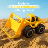 Funwoods Friction-Powered Front Loader / Bulldozer Toy - (1 Pc)