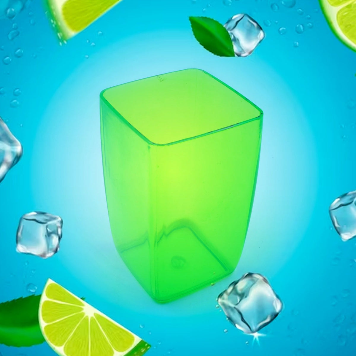 Multi-Purpose Unbreakable Plastic Mini Juice / Water Glass (1 Pc)
