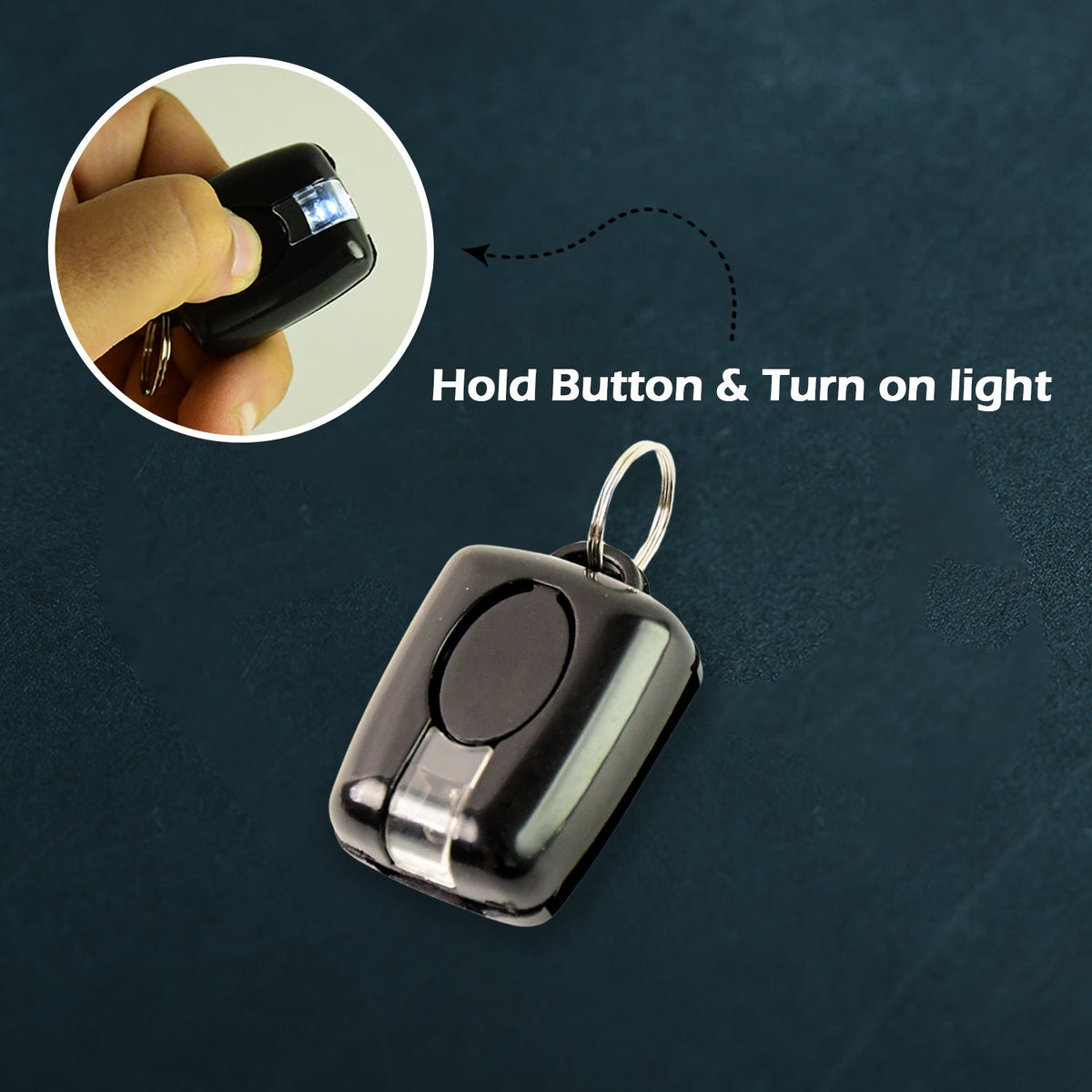 Keychain Torch with Ultra-Bright LED Beam
