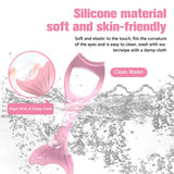 Multifunctional Easy To Clean Curved Silicone Eyeliner (1 Pc)
