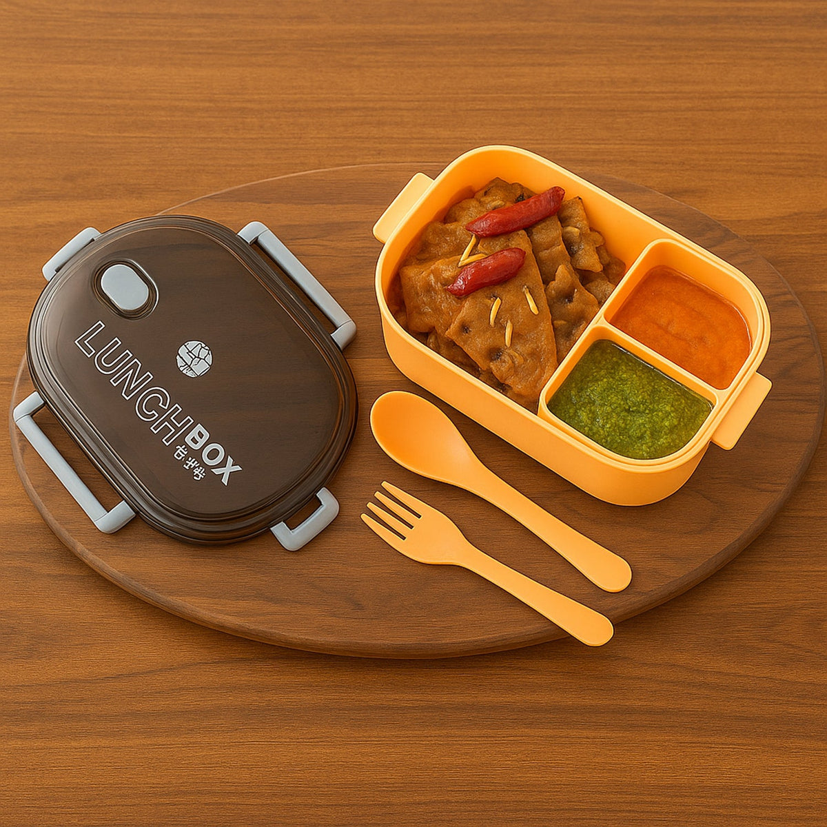 Home Chef Premium Leak-Proof Lunch Box