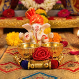 traditional pooja thali decor