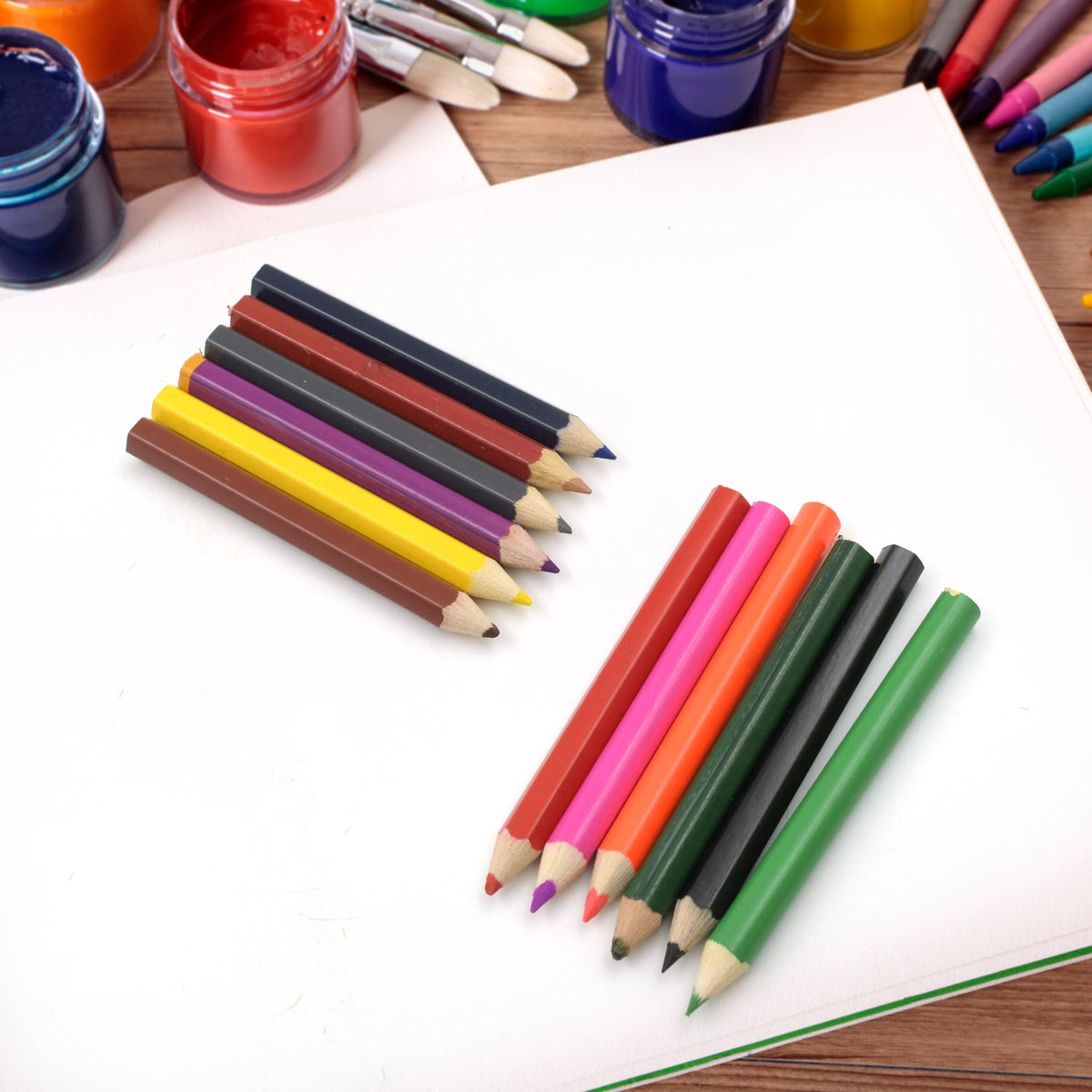 12pcs Colored Pencils With Sharpner Artist Pencils Colored (13 Pcs Set)