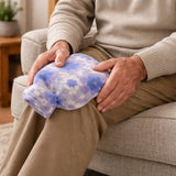 Heat therapy water bag with plush cover
