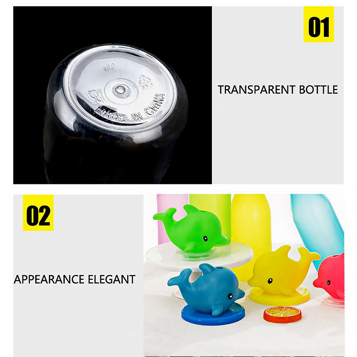 Party Props Birthday Return Gifts For Kids |Animal Shape Straw Sipper Bottle For Kids
