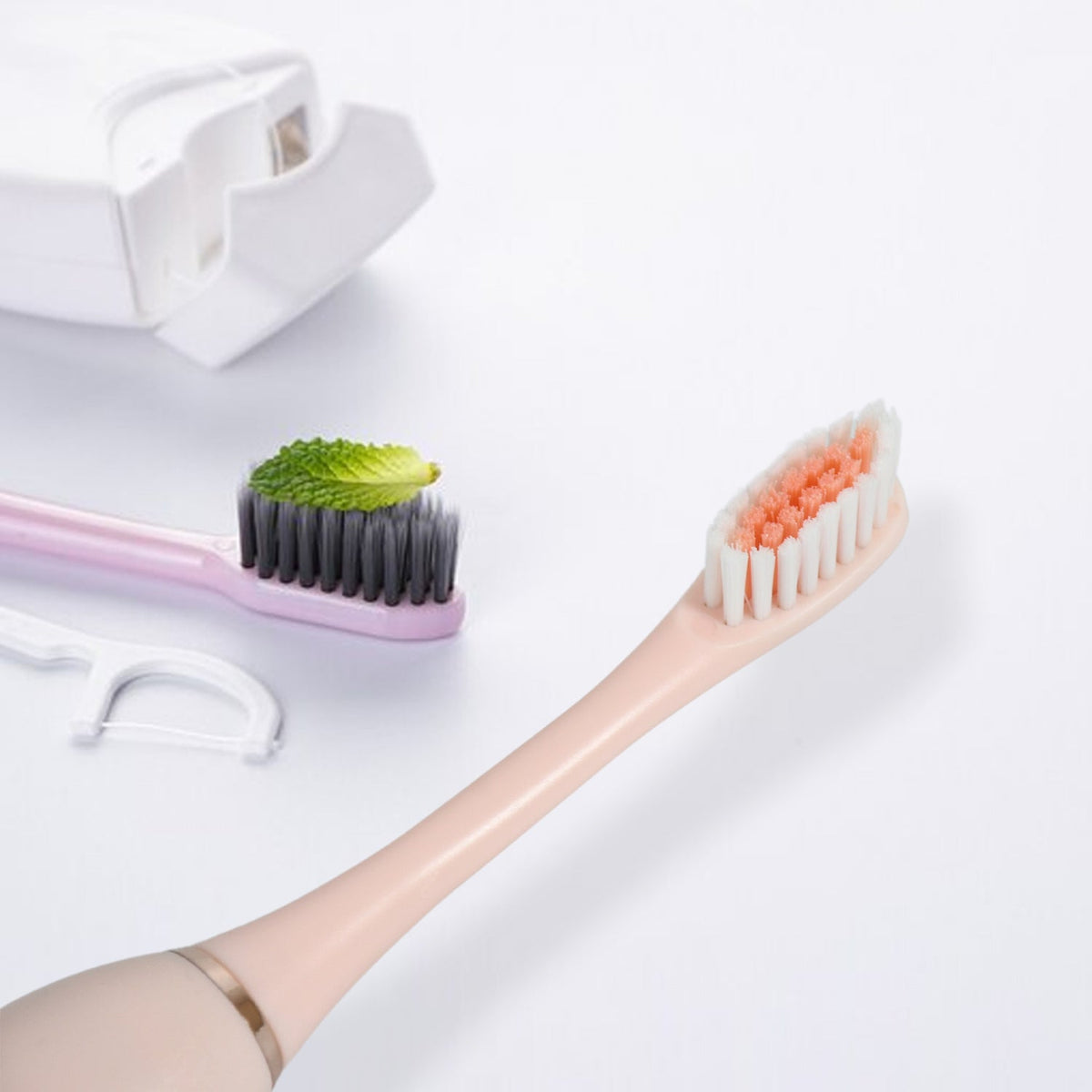 Electric Toothbrush for Adults & Teens – Deep Cleaning with Extra Brush Heads