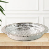 Decorative Silver Finish Plastic Pooja 
