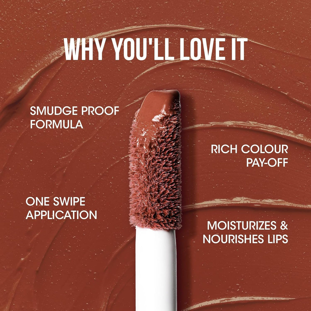Beauty Radiant Coffee Brown Liquid Lipstick
