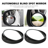 2 Pc Car Blind Spot Convex Side Mirror Set (1 Pc / Mix Color)