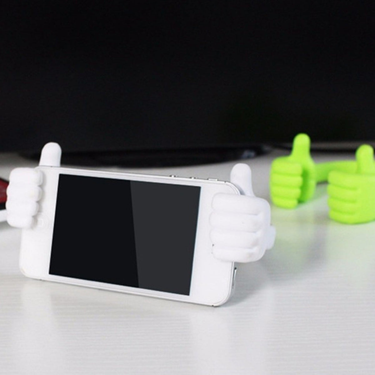 Hand-Shaped Mobile Stand – Universal Support for Home & Office (1 Pc, With Color Box)