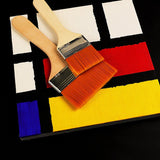 Nylon Pine Painting Brush Set – Dusting & Wall Paint Brushes (6 Pc Set)