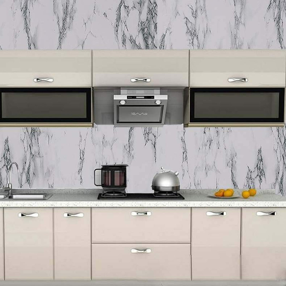 Adhesive Kitchen Wallpaper (2m x 60 Cm)