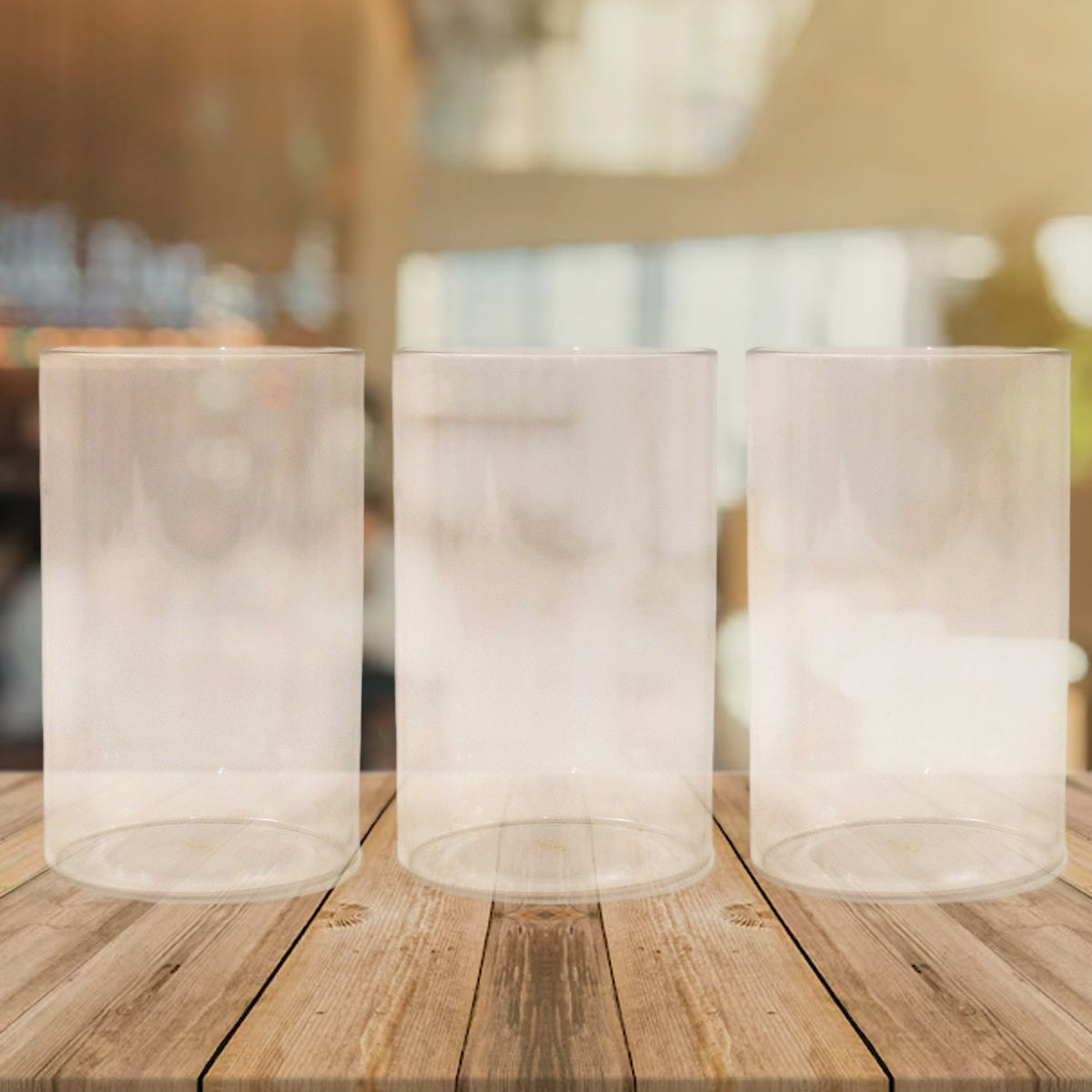 Apex Everyday Plastic Glass Set – 6 Pieces Lightweight & Unbreakable
