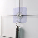 Heavy Duty Flower Adhesive Wall Hooks - (10 Pc / Set)