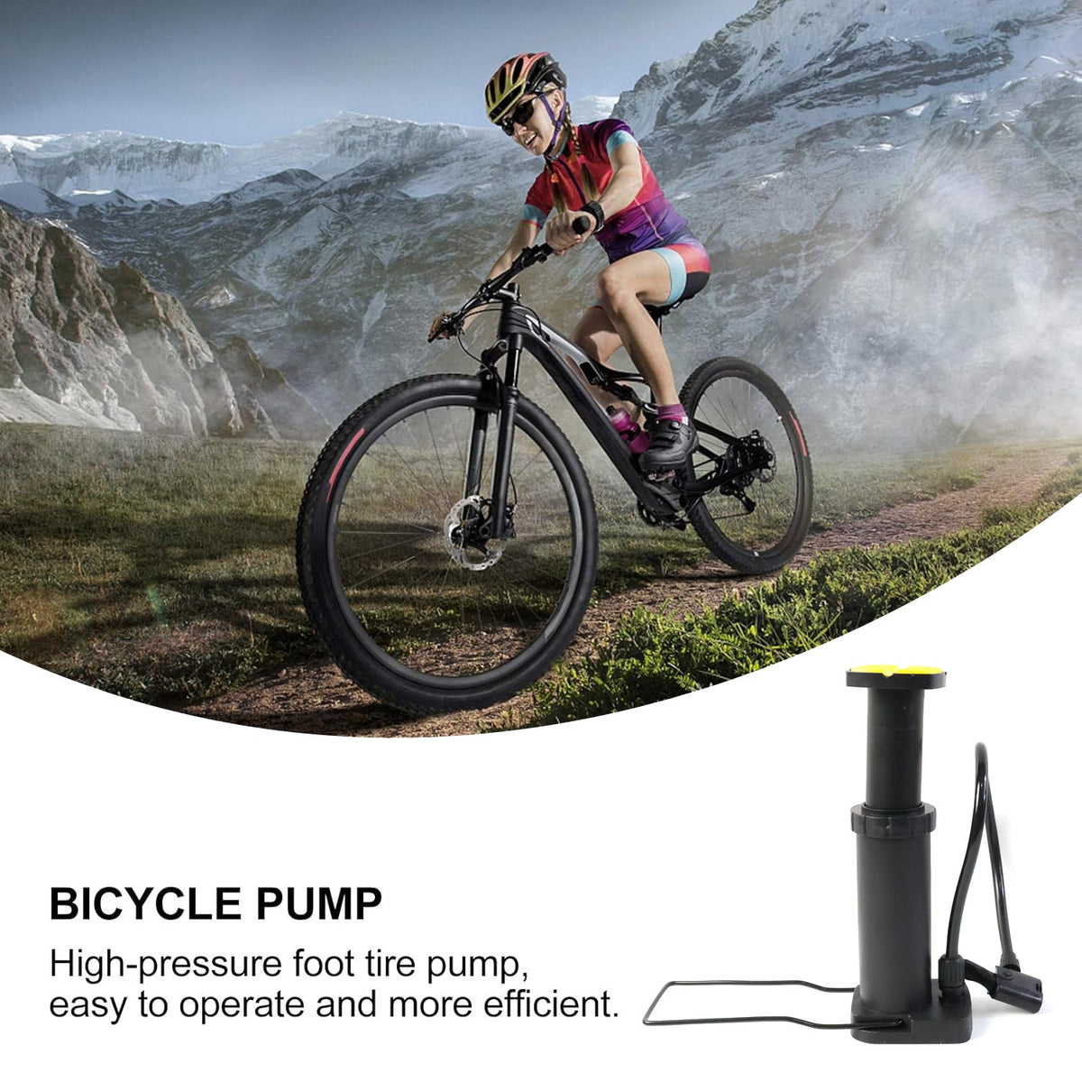 Mini Foot Pedal Air Pump (1 Pc)